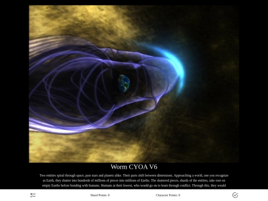 WormCYOAV6/WormCYOAV6 screenshot