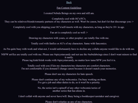 guidelines screenshot
