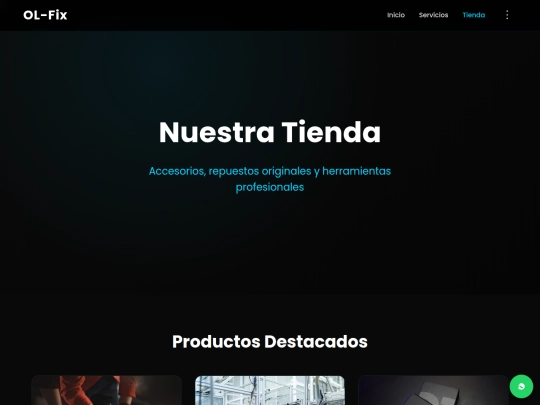 tienda screenshot