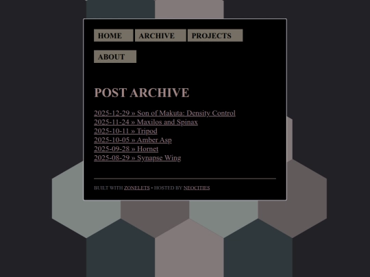 archive screenshot
