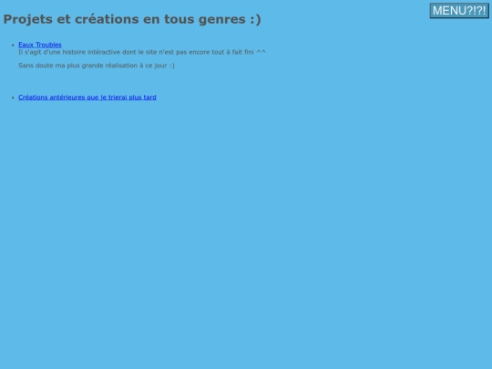 projects screenshot