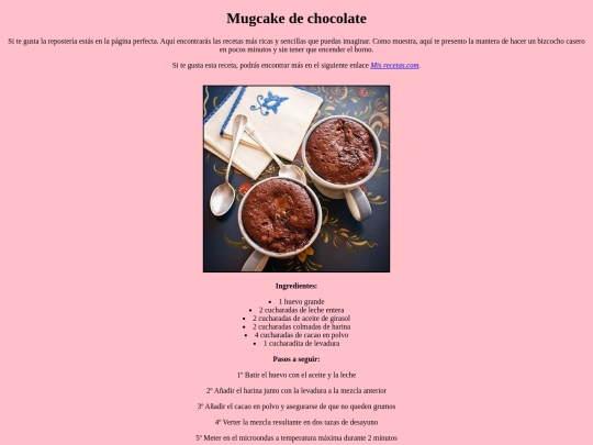 mugcake screenshot