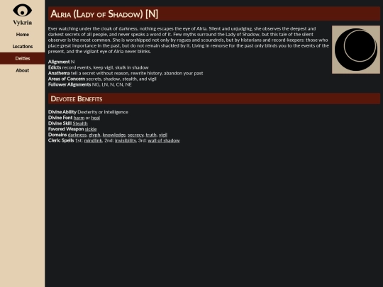 deities/alria screenshot