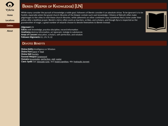 deities/berein screenshot