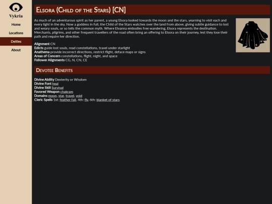 deities/elsora screenshot