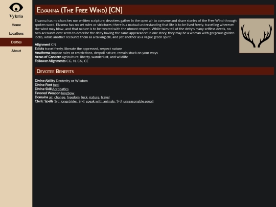 deities/elvanna screenshot