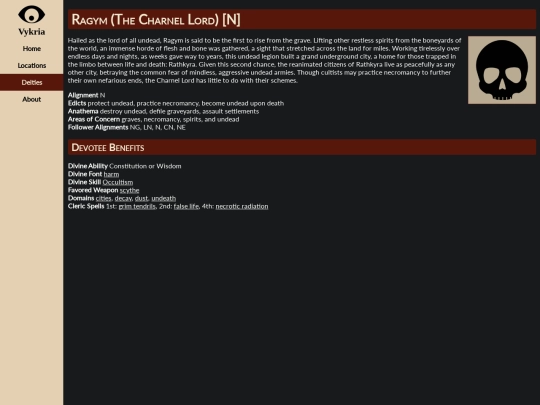 deities/ragym screenshot