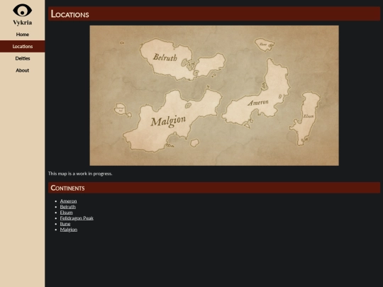 locations/main screenshot