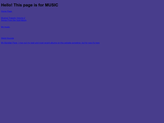Music screenshot