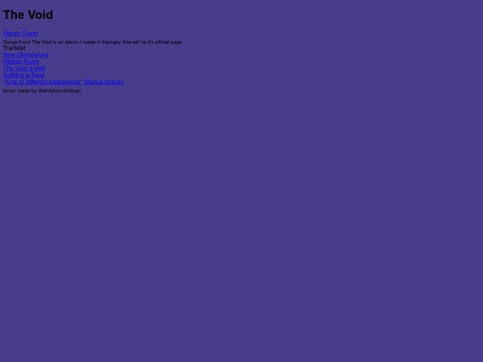 TheVoid screenshot
