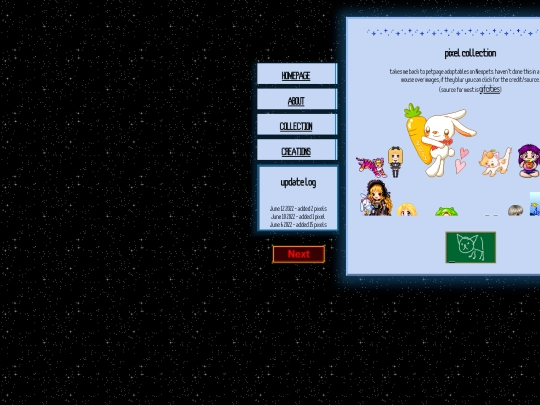 collections screenshot