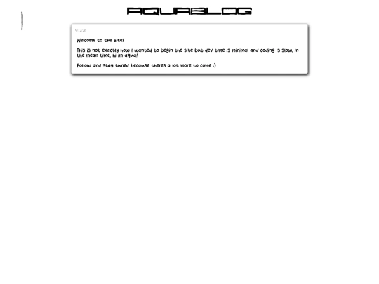 blog screenshot