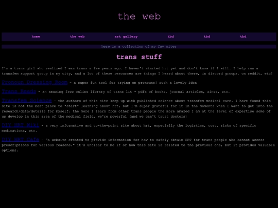 theweb screenshot