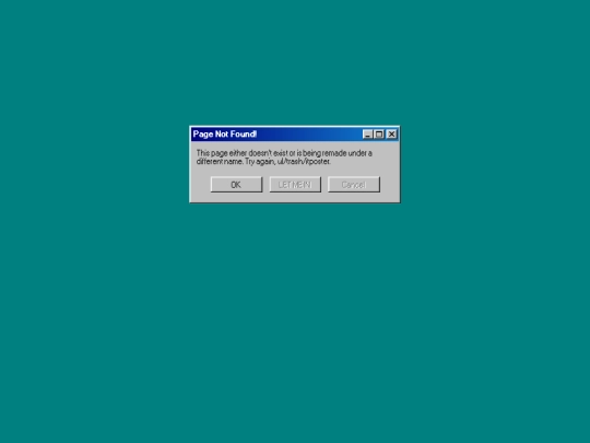 not_found screenshot