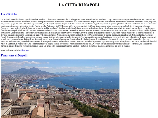 Pagine/Napoli screenshot