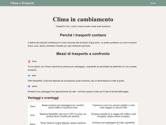 cambiamenti screenshot