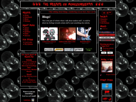 blogs screenshot