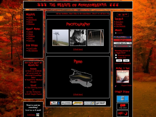 hobbies screenshot