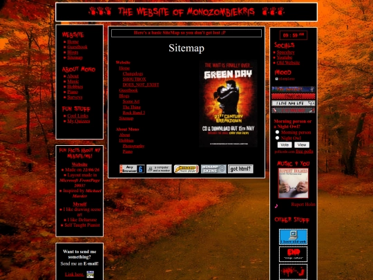 sitemap screenshot