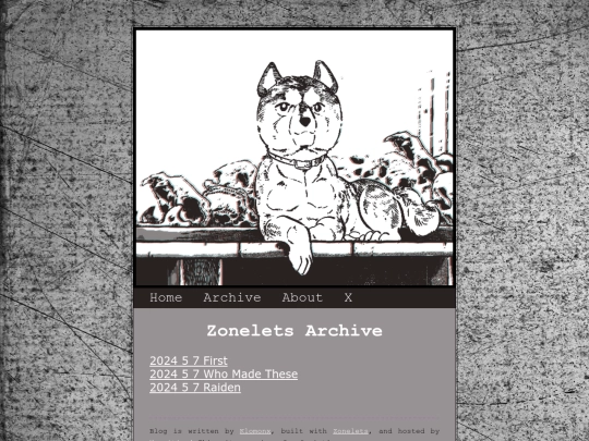Zonelets/archive screenshot