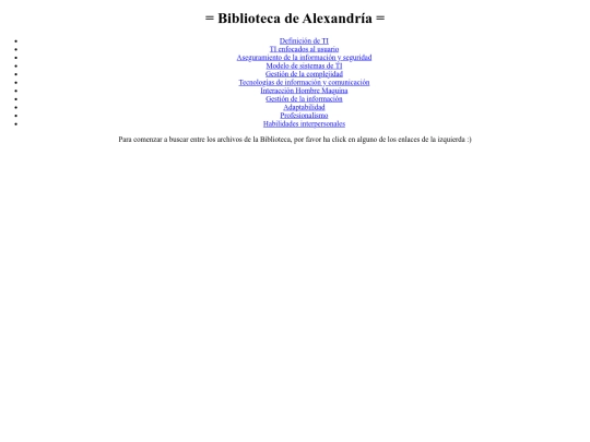 index screenshot