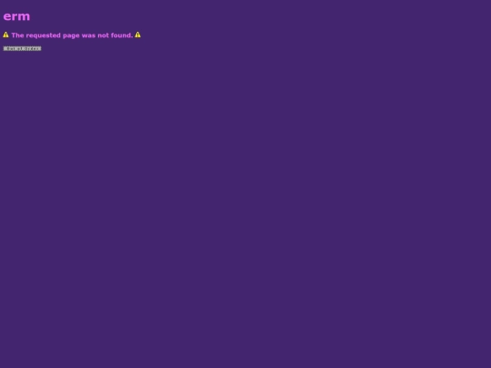 not_found screenshot