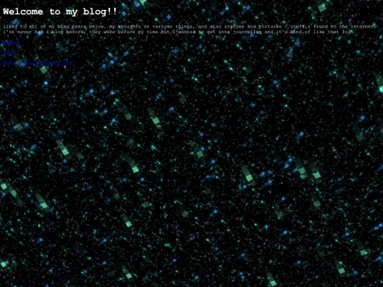 blog screenshot