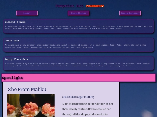 landingpage screenshot