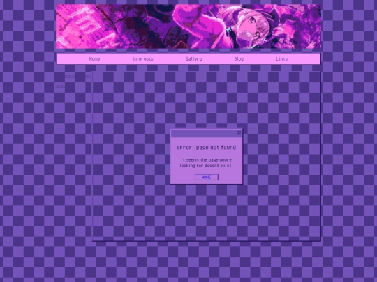 blog screenshot