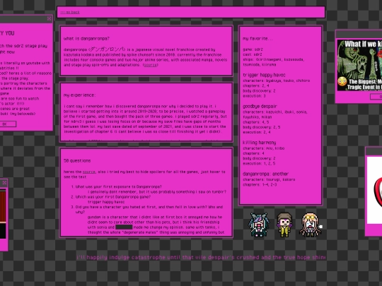 interests/danganronpa screenshot