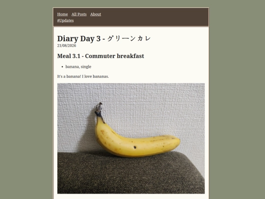 posts/food-diary/day-3 screenshot
