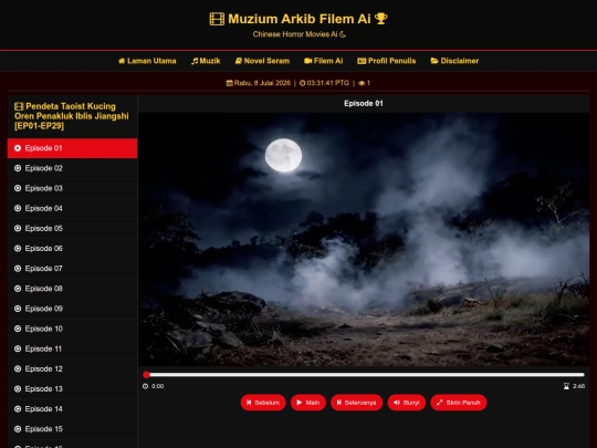 02PendetaTaoistKucingOrenPenaklukIblisJiangshi screenshot