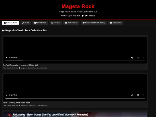 Novel_Fakrul_Arif.html/PlaylistMegaHitsClassicCollections screenshot