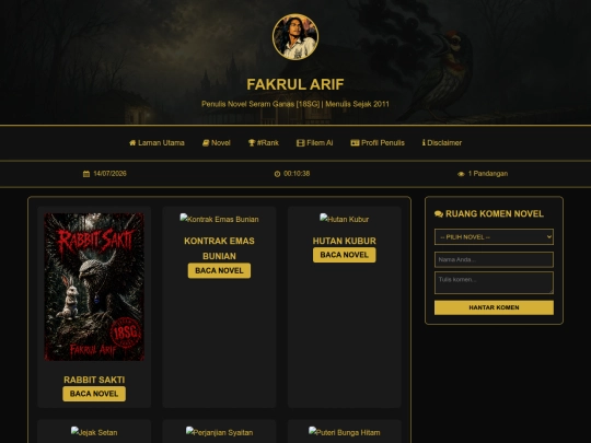 Novel_Fakrul_Arif.html/Profil-Penulis-Novel screenshot