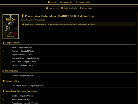 Novel_Fakrul_Arif.html/RankRabbitSakti21Julai2026 screenshot