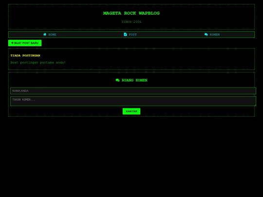 WAPBLOGdesktop screenshot
