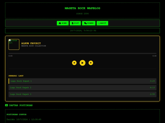 WapBlogFusion screenshot