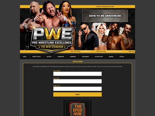 affiliates screenshot