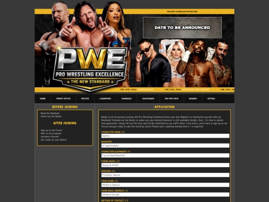 application screenshot