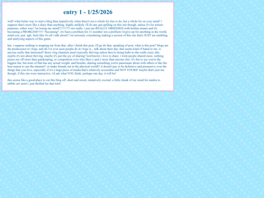 myblog screenshot