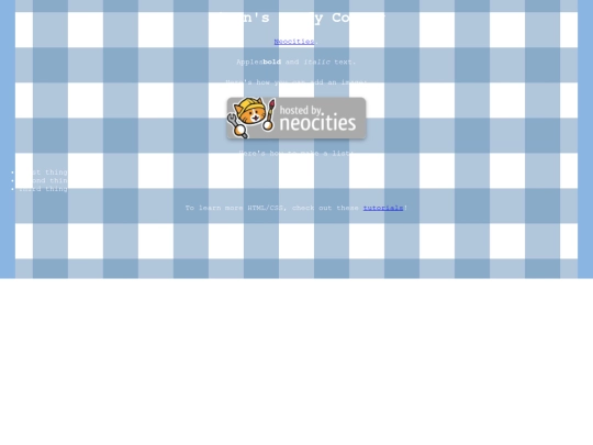 index screenshot