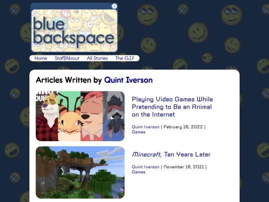 sitemap/writers/quint screenshot