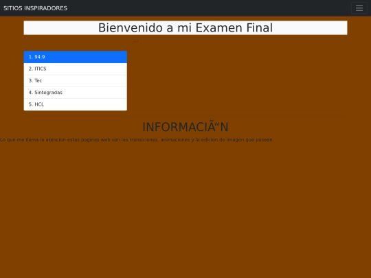 SITIOS screenshot