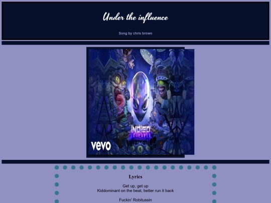 portfolio/favsongs2 screenshot
