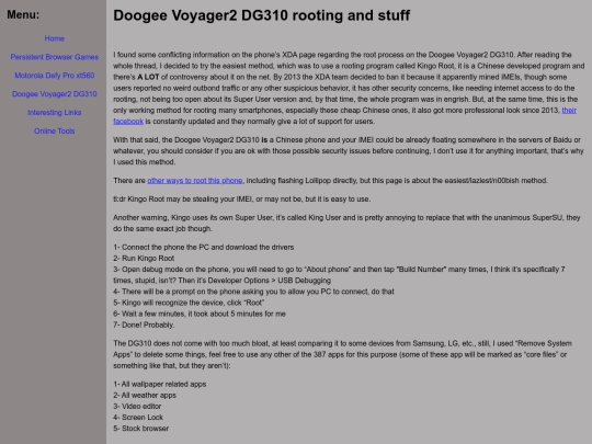 DG310 screenshot