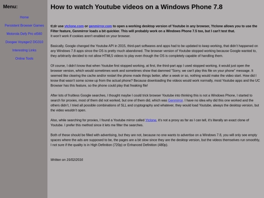 wpyoutube screenshot