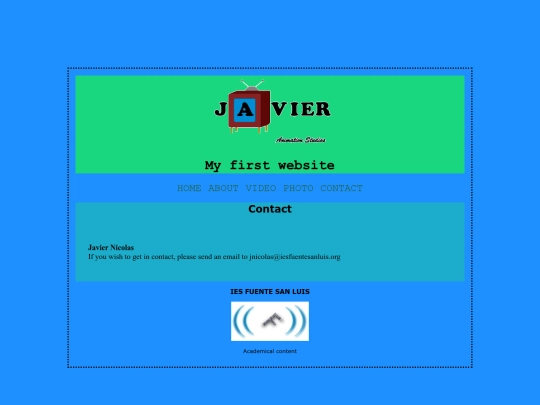 contact screenshot