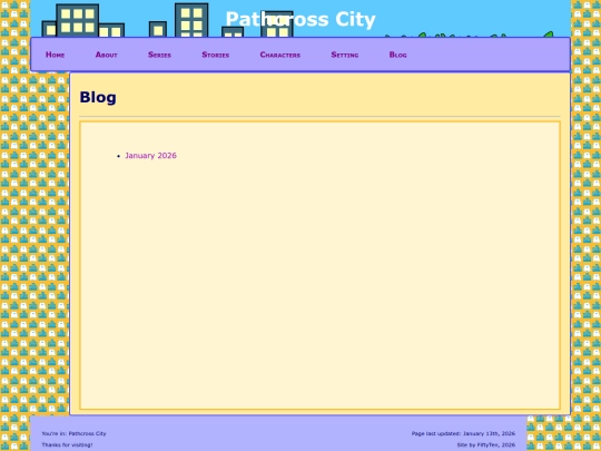 blog screenshot