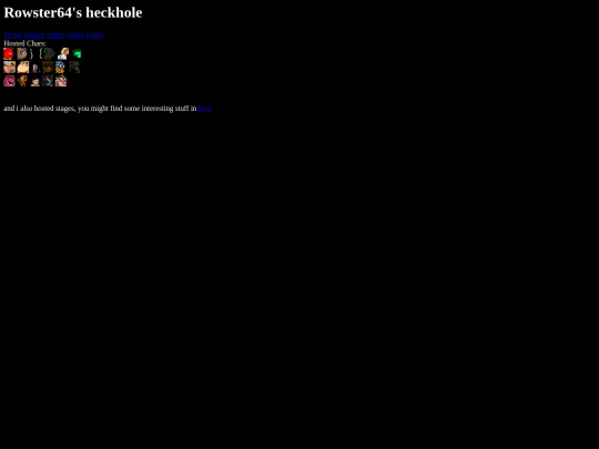 hostedmugencrap screenshot