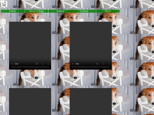 mysite screenshot